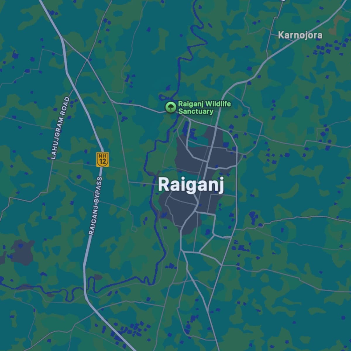 Raiganj Map